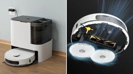 धोने योग्य फिल्टर रोबोट वैक्यूम क्लीनर बाधा का पता लगाने 250L 2600mah